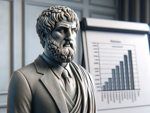 Network of interconnected nodes symbolizing organizational ontologies