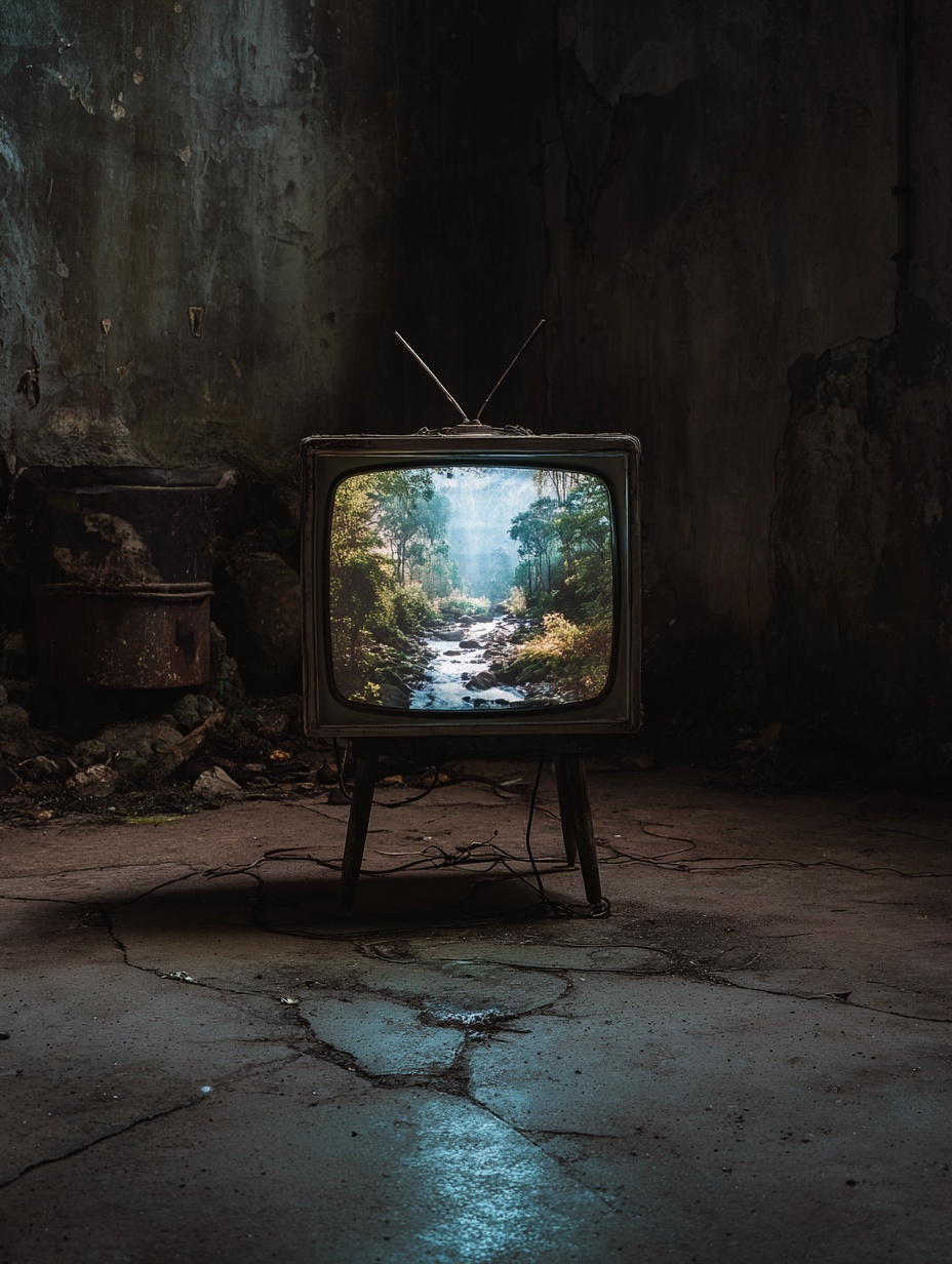 Through a Monitor, Darkly