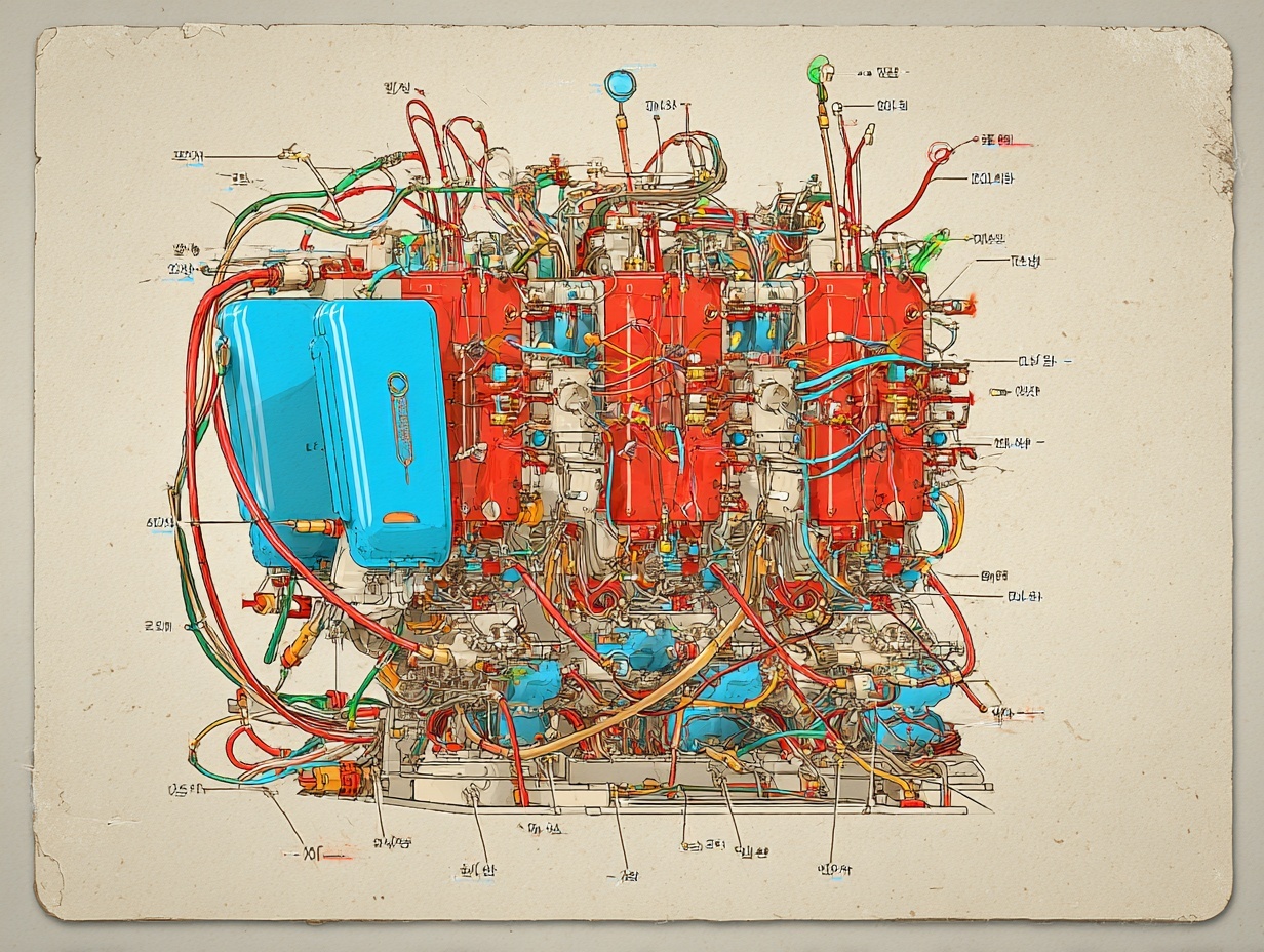 Modern product organization illustration